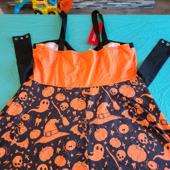 NWT Halloween Print Dress Size 12 - Picture 5 of 12